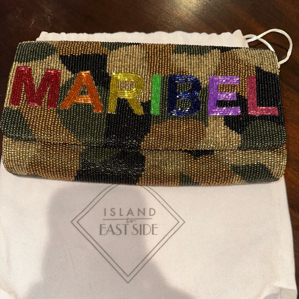 Multicolor Beaded Clutch